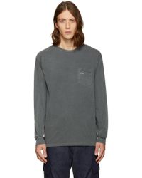 Noah long sleeve pocket tee Clearance
