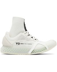 Y-3 - Mesh Runner 4D Low Sneakers - Lyst