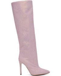 Paris Texas - Bottes à talon aiguille holly roses - Lyst