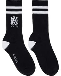 Amiri - Ma Core Logo Socks - Lyst
