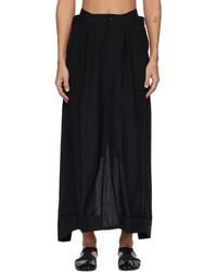 Junya Watanabe - Wool Tropical Trouser Maxi Skirt - Lyst