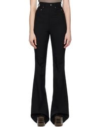 Rick Owens - Concordians Bolan Bootcut Trousers - Lyst
