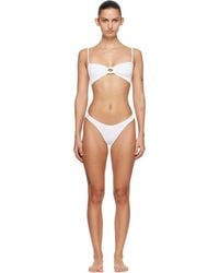 Hunza G - Misty Tonal Hoop Bikini - Lyst