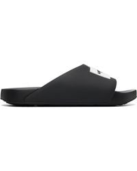 Givenchy - Label Slide Sandals - Lyst