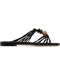Jimmy Choo - Lova Mule Flat Sandals - Lyst