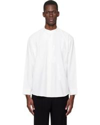 Homme Plissé Issey Miyake - Embroidery Press Shirt - Lyst