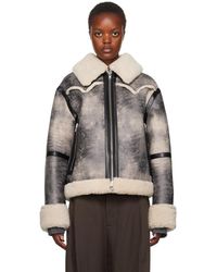 Stand Studio - Off- Lessie Faux-shearling Jacket - Lyst