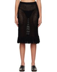Niccolò Pasqualetti - Grata Midi Skirt - Lyst