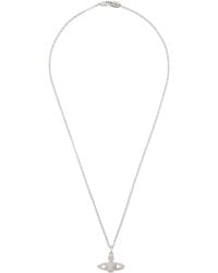 Vivienne Westwood - Mini Bas Relief Orb Pendant Necklace - Lyst