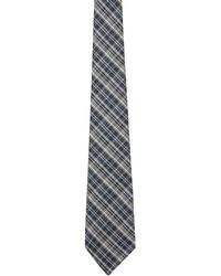 RRL - Cravate bleu marine et blanc à carreaux - Lyst