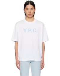 A.P.C. - Oversize Grand 'V.P.C. T-Shirt - Lyst