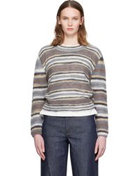 A.P.C. - Pull Gabby Multicolore - Lyst