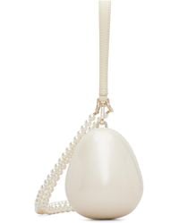 Simone Rocha - Off- Pearl Egg Bag - Lyst