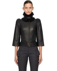 KNWLS - Victoria Collar Leather Jacket - Lyst