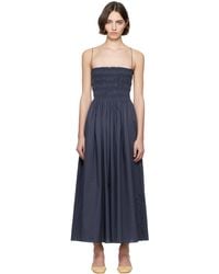Matteau - Shirred Bodice Maxi Dress - Lyst