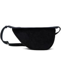 The Row - Navy Small Slouchy Banana Bag - Lyst