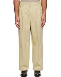 LE17SEPTEMBRE - Two Tuck Trousers - Lyst