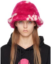 Gcds - Pink Jacquard Bucket Hat - Lyst