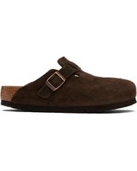 Birkenstock - Regular Boston Soft Footbed Slip-On Loafers - Lyst