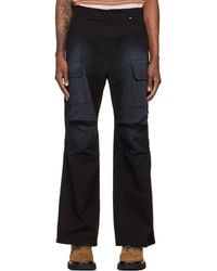 we11done - Washed Multi Pocket Cargo Pants - Lyst