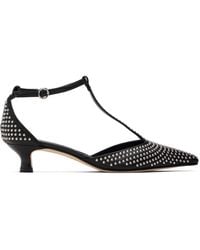 Aeyde - Liz Mini Stud Leather Heels - Lyst