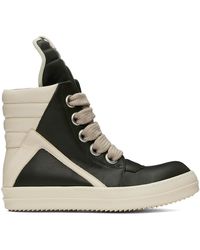 Rick Owens - Off- Porterville Jumbolaced Geobasket Sneakers - Lyst