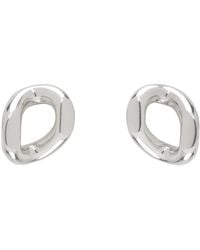 Jil Sander - Chain Link Earrings - Lyst