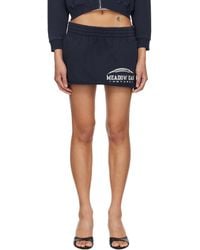 Skims - Boyfriend Fleece Miniskirt - Lyst