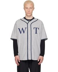 WTAPS - League S/S Cotton Twill Shirt - Lyst