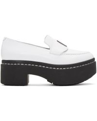 Opening Ceremony White Platform Agnees Loafers