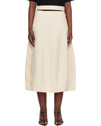 Studio Nicholson - Orcha Midi Skirt - Lyst