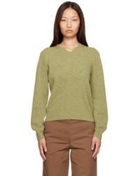NOTHING WRITTEN - Marsh V-Neck Pullover Sweater - Lyst