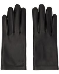 The Row - Gants Lorella Noirs - Lyst