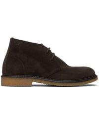 BOSS - Suede Desert Boots - Lyst