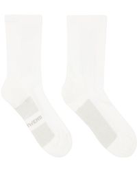 Rick Owens - Off-white Glitter Socks - Lyst