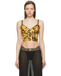 Versace Tops for Women - Up to 66% off | Lyst