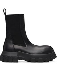 Rick Owens - Temple Beatle Bozo Tractor Boots - Lyst