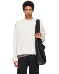 Entire studios - Off- Heavy Long Sleeve T-Shirt - Lyst