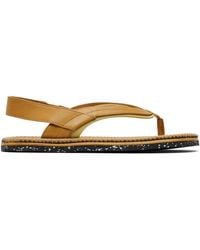 Kiko Kostadinov - Tan Andras Sandals - Lyst