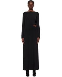Paris Georgia Basics - Drape Maxi Dress - Lyst