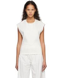 Subtle Le Nguyen - Scoop Neck Tank Top - Lyst