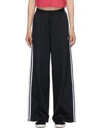 womens adidas wide leg pants