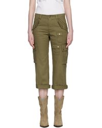 Isabel Marant - Khaki Josine Cargo Pants - Lyst