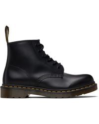 Dr. Martens - 101 Stitch Smooth Leather Ankle Boots - Lyst