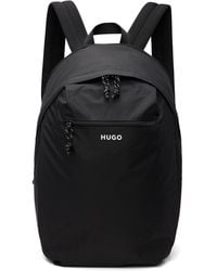 HUGO - Contrast Logo Backpack - Lyst