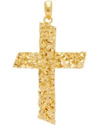 Veneda Carter - Pendentif de croix vc053 doré - Lyst
