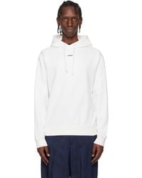 HUGO - Relaxed-Fit Logo Print Hoodie - Lyst