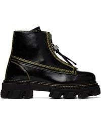 Ganni - Cleated Boots - Lyst