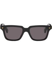 Bottega Veneta - Triangle Stud Rectangular Sunglasses - Lyst