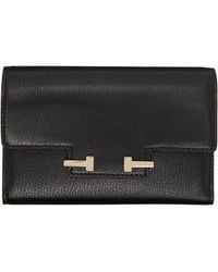 Tom Ford - Supple Grain Leather Aube Compact Wallet - Lyst